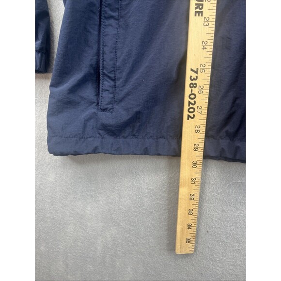 Members Only Nylon Windbreaker Rain Jacket Navy Blue Lightweight XL - Picture 11 of 11